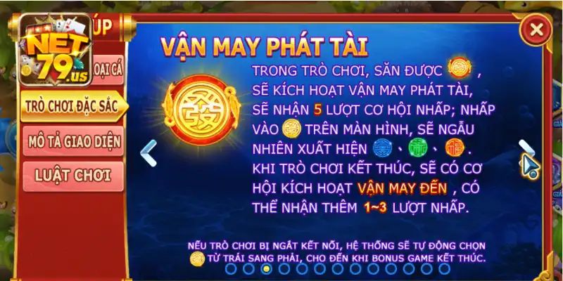 Game Bắn Cá Tài Lộc – Trải Nghiệm Bắn Cá Sôi Động Tại NET79 2 Những đặc điểm ấn tượng trong bắn cá tài lộc