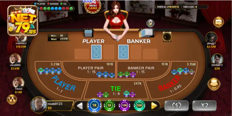 Cách Chơi Baccarat tại NET79: Hướng Dẫn Chiến Lược Thắng Lớn 3 Những lựa chọn cược phổ biến nhất khi chơi Baccarat