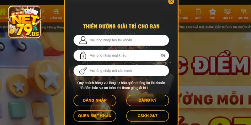 Đăng Nhập NET79: Hướng Dẫn Chi Tiết Và Các Bước Thực Hiện 2 Hướng dẫn các bước đăng nhập NET79 chi tiết