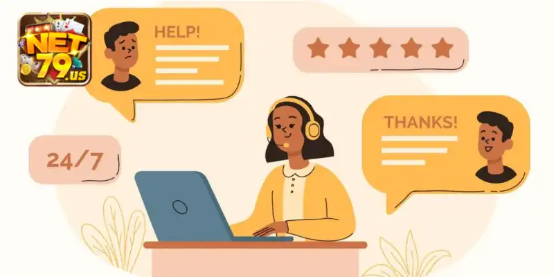 Những kênh liên hệ cơ bản tại nhà cái NET79